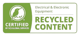 SCS Recycled Content Certification for Electrical and Electronic Equipment 认证标志