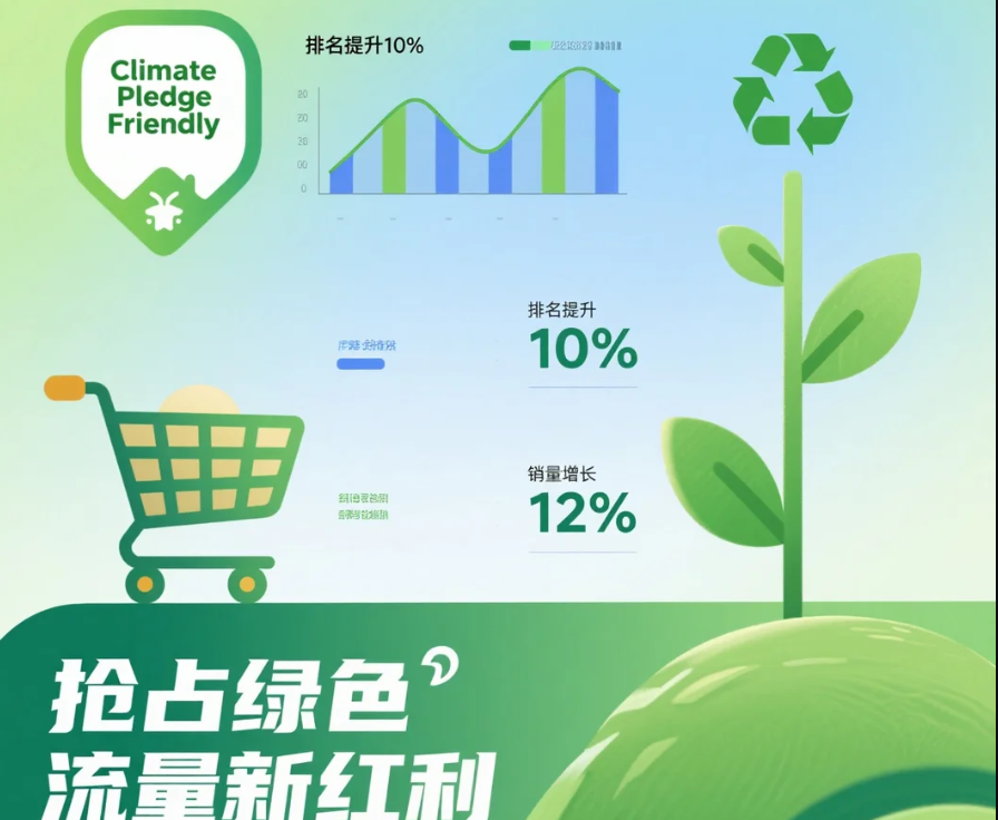 亚马逊重磅升级！气候友好认证权重飙升，卖家如何抢占2025绿标流量先机？