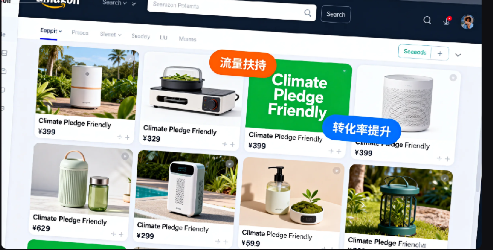 抢占亚马逊“气候友好”流量红利，一份认证，多维增长！