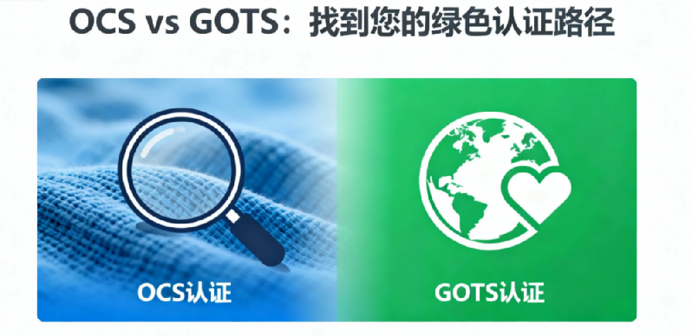 OCS认证 vs GOTS认证 —— 找到您的绿色通行证