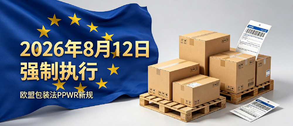 紧急预警！2026 年 8 月 12 日强制执行！欧盟包装法 PPWR 新规，所有欧盟站卖家必看